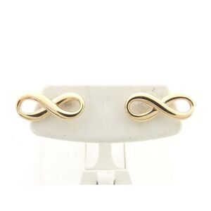 Tiffany Gold Infinity Earrings